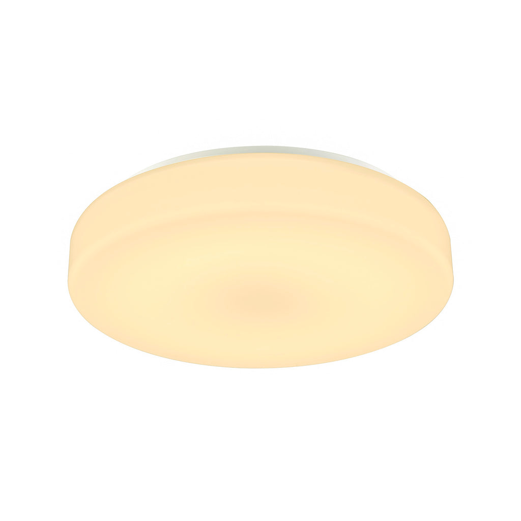 LIPSY 40 Drum CW, luminária de montagem na parede e no teto LED Outdoor, branco, IP44 3000/4000 K