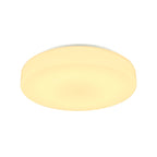 LIPSY 40 Drum CW, luminária de montagem na parede e no teto LED Outdoor, branco, IP44 3000/4000 K