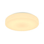 LIPSY 50 Drum CW, luminária de montagem na parede e no teto LED Outdoor, branco, IP44 3000/4000 K