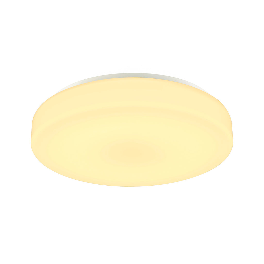 LIPSY 50 Drum CW, luminária de montagem na parede e no teto LED Outdoor, branco, IP44 3000/4000 K