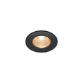 PATTA-I, luminária de exterior encastrada no teto LED, redondo DL IP65 preto 1800-3000 K