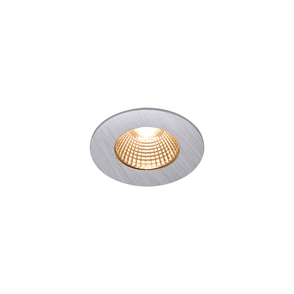 PATTA-I, luminária de exterior encastrada no teto LED, redondo DL IP65 pratedo 1800-3000 K