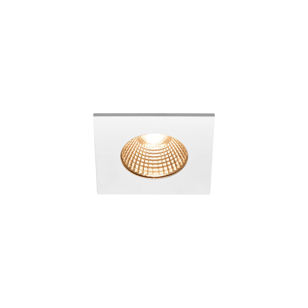 PATTA-I, luminária de exterior encastrada no teto LED, quadrado DL IP65 branco 1800-3000 K