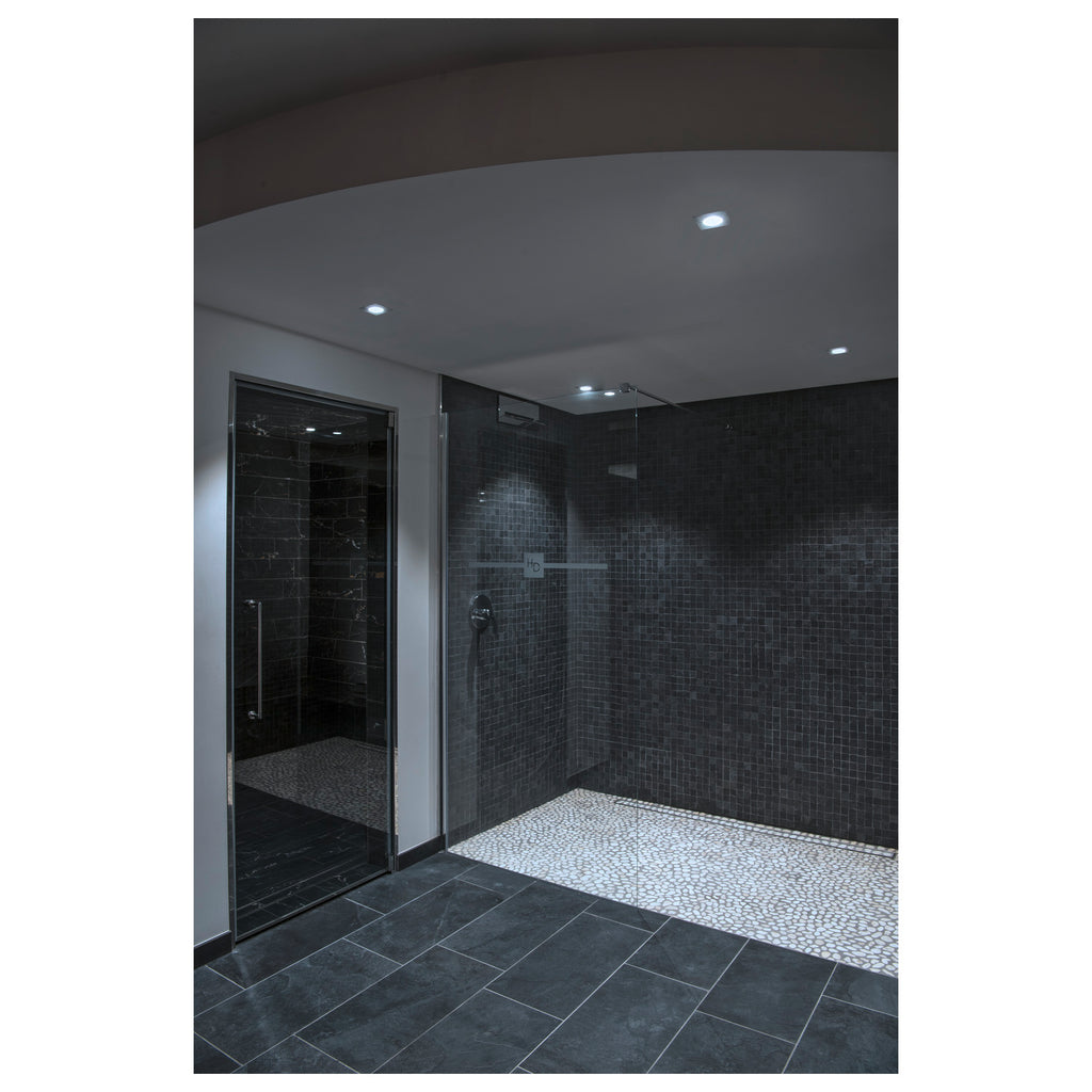 PATTA-I, luminária de exterior encastrada no teto LED, quadrado DL IP65 branco 1800-3000 K