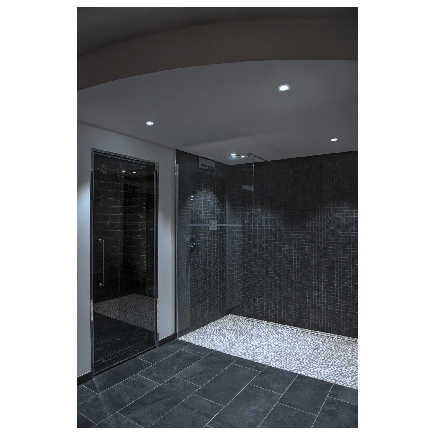 PATTA-I, luminária de exterior encastrada no teto LED, quadrado DL IP65 branco 1800-3000 K