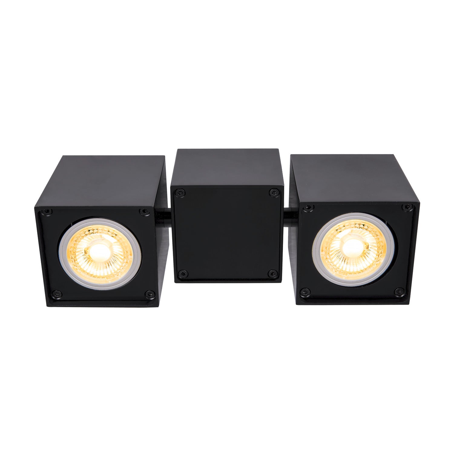 ALTRA DICE CW, luminária para montagem na parede e no teto, double, QPAR51, preto