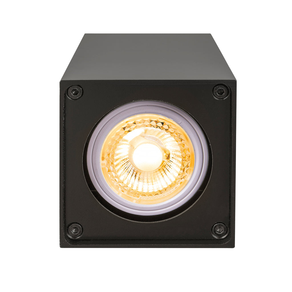 ALTRA DICE CL, luminária para montagem na parede e no teto, QPAR51, preto