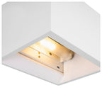 PLASTRA QT-DE12 WL, luminária de parede para interiores, branco