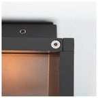 QUADRULO SENSOR WL, E27 Luminária saliente de parede para o exterior, incluindo sensor