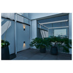 VILUA S WL Luminária de parede para exteriores antracite 3000 K IP54 100° 405 lm