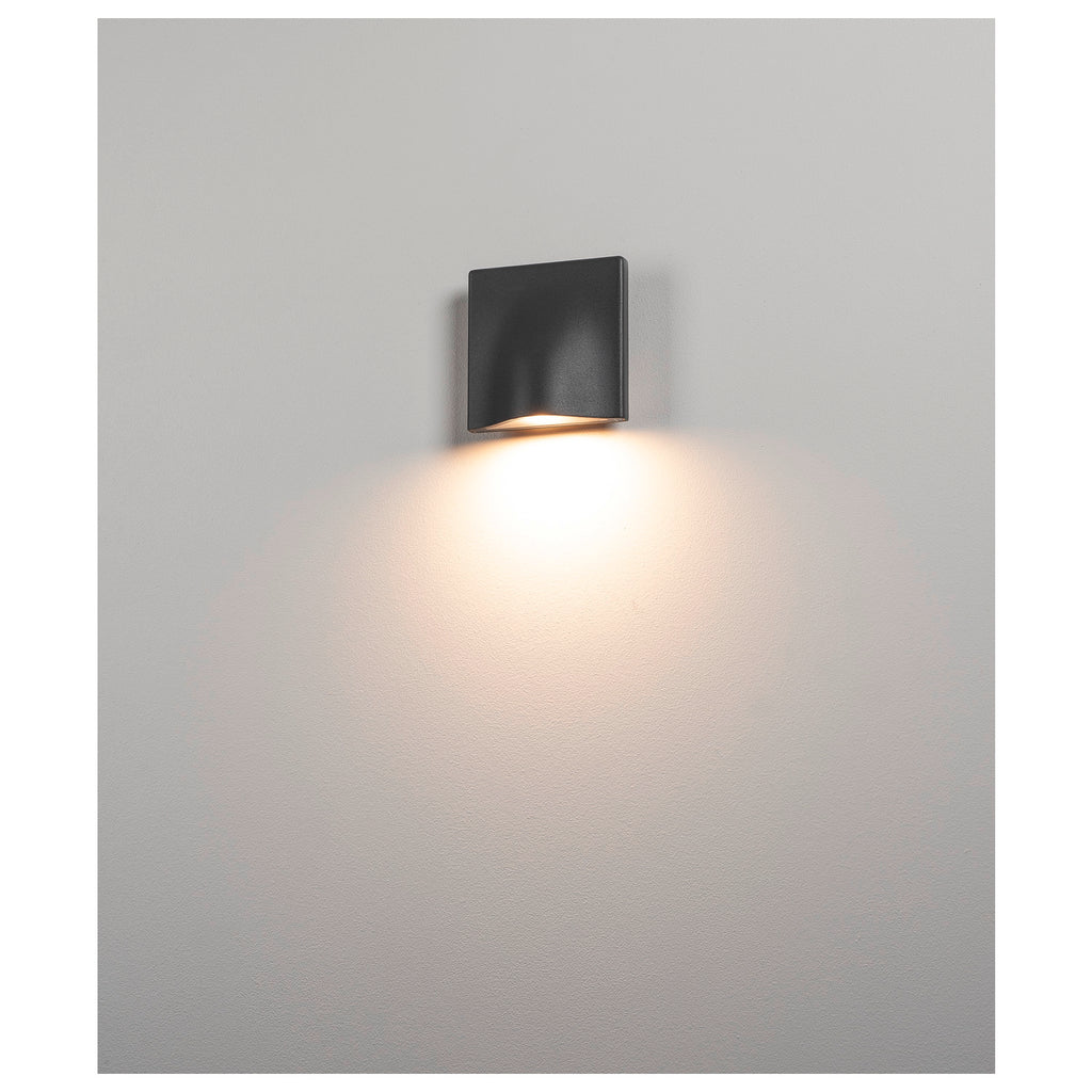 VILUA S WL Luminária de parede para exteriores antracite 3000 K IP54 100° 405 lm