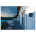 VILUA L WL Luminária de parede para exteriores antracite 3000 K IP54 100° 810 lm