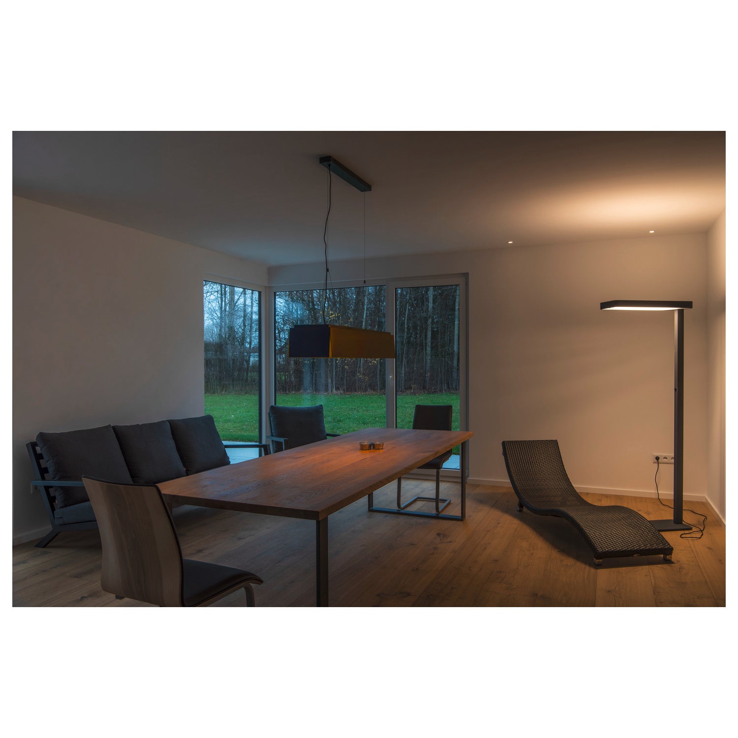 Luminária embutir no teto para interiores HORN MAGNA LED branco 3000 K 25°