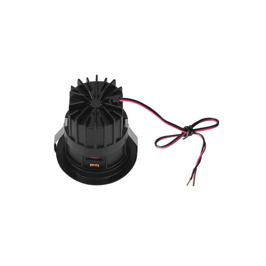 Luminária embutir no teto para interiores HORN MAGNA LED preto/dourado 3000 K 25°