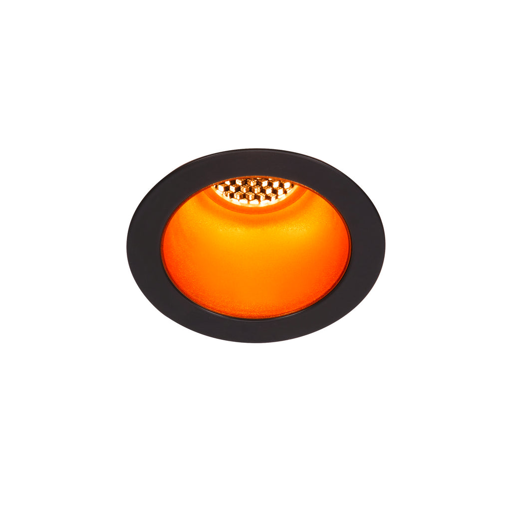 Luminária embutir no teto para interiores HORN MAGNA LED preto/dourado 3000 K 25°