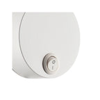 DIO FLEX PLATE QPAR51 WL Luminária de montagem na parede branco