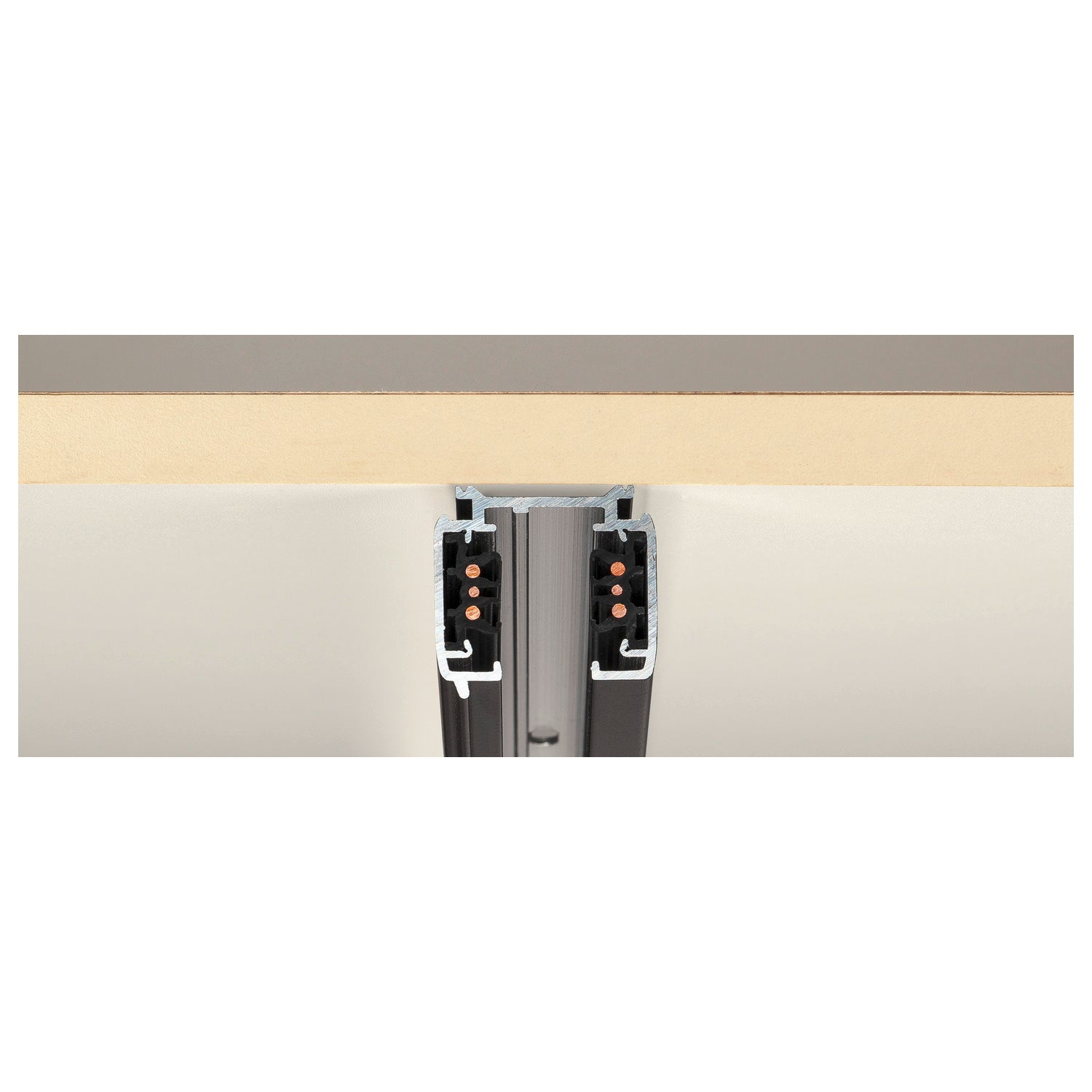 S-TRACK SYSTEM - S-TRACK Carril, DALI, PHASE, 4 m, preto