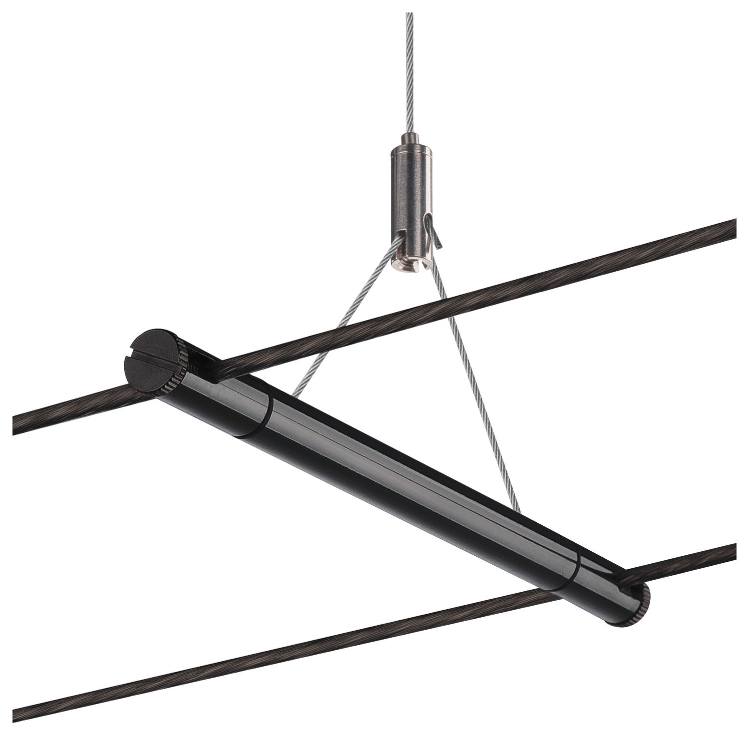 TENSEO SYSTEM - TENSEO, suspensão para cabo de aço, preto