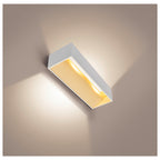 LOGS IN L, Luminária de montagem à superfície na parede Indoor LED branco 3000 K TRIAC luz regulável