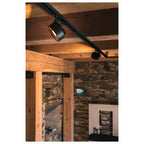 1 ~KALU TRACK, INDOOR LED Sistema de luminária de 1 fase, preto, 3000 K, incl. adaptador de 1 fase