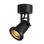 NAUTILUS WL QPAR51, luminária de montagem à superfície na parede Outdoor, preto