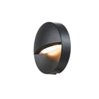 DOWNUNDER OUT, round WL Outdoor LED, Luminária de parede embutido, antracite, 3000 K