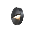 DOWNUNDER OUT, round WL Outdoor LED, Luminária de parede embutido, antracite, 3000 K