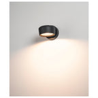 ESKINA, Luminária de embutir na parede e no teto Outdoor, antracite, 3000/4000 K, IP65, luz regulável
