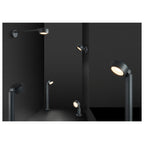 ESKINA SENSOR, luminária de embutir na parede e no teto Outdoor, antracite, 3000/4000 K, IP54