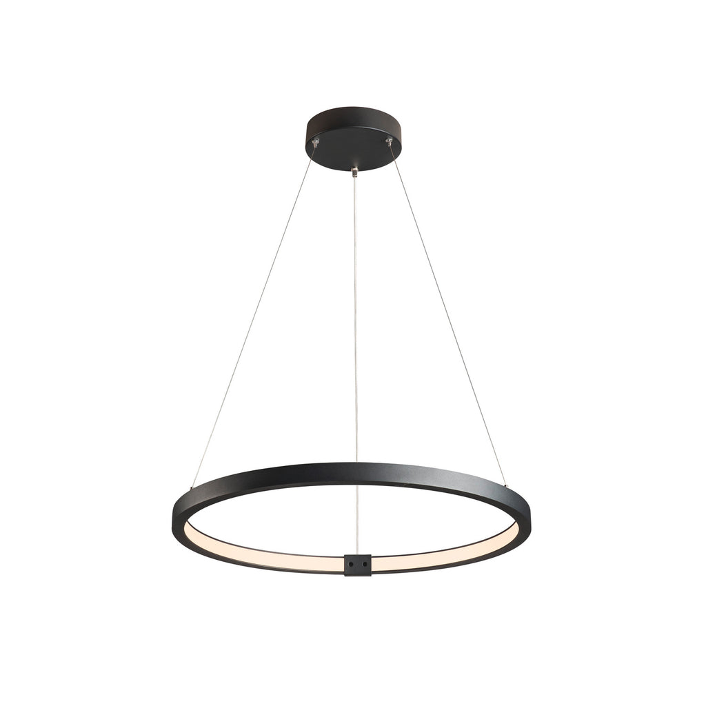 ONE 60 DALI, luminária suspensa LED de interior, preto, 3000/4000 K