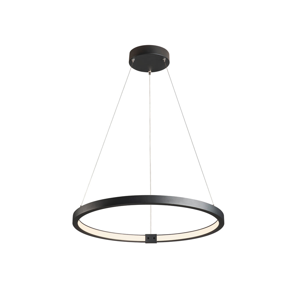 ONE 60 DALI, luminária suspensa LED de interior, preto, 3000/4000 K