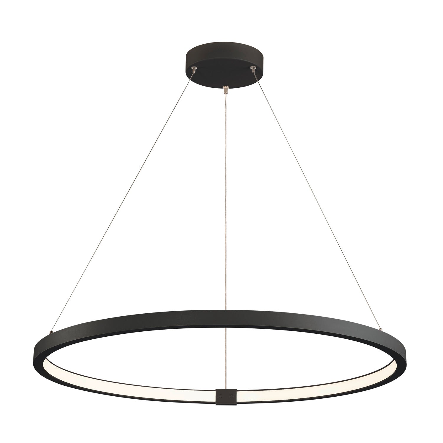 ONE 80 DALI, luminária suspensa LED de interior, preto, 3000/4000 K