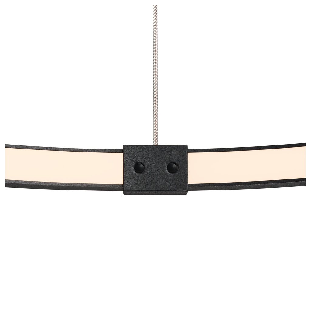ONE 80 DALI, luminária suspensa LED de interior, preto, 3000/4000 K