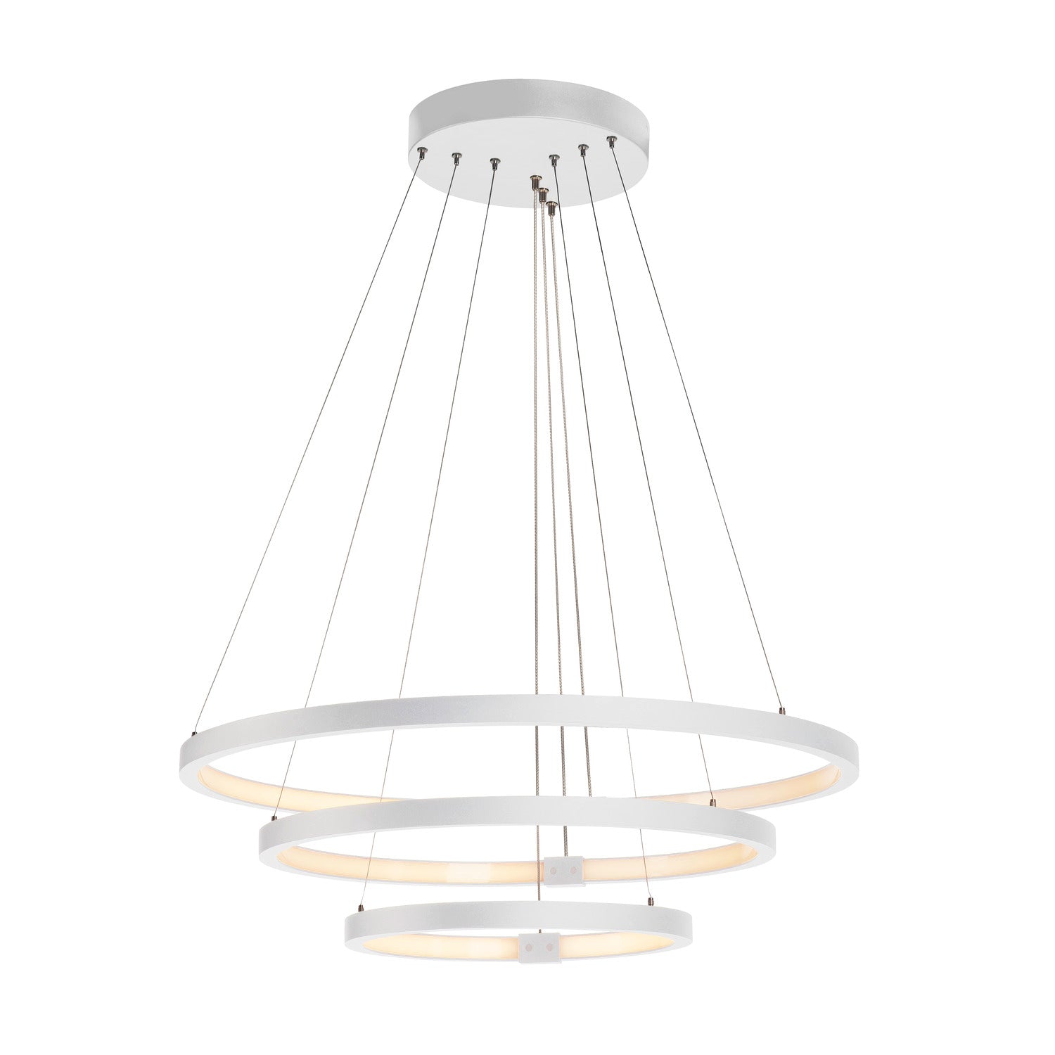 ONE TRIPLE DALI, luminária suspensa LED de interior, branco, 3000/4000 K