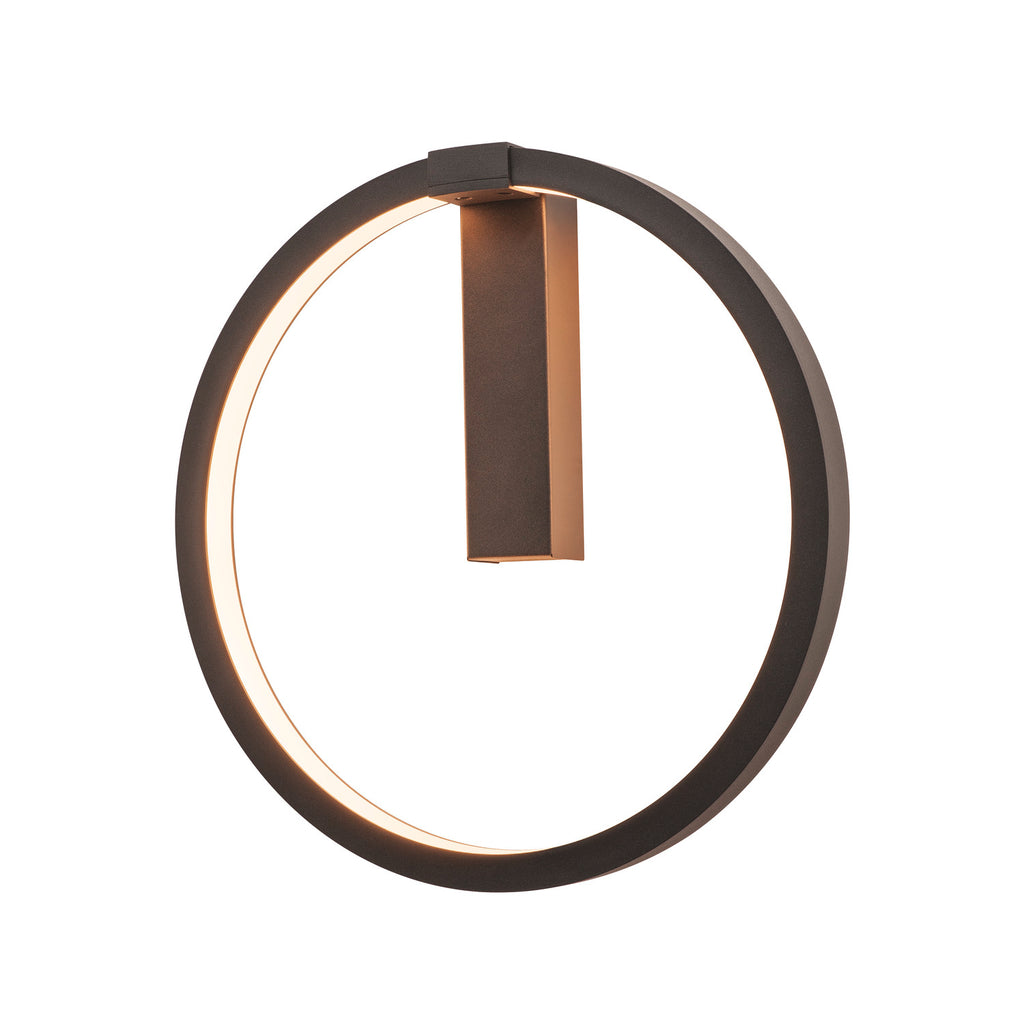 ONE 40 DALI, luminária saliente para a parede interior LED, preto, 3000/4000 K