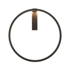 ONE 60 DALI, luminária saliente para a parede interior LED, preto, 3000/4000 K