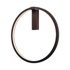 ONE 60 DALI, luminária saliente para a parede interior LED, preto, 3000/4000 K