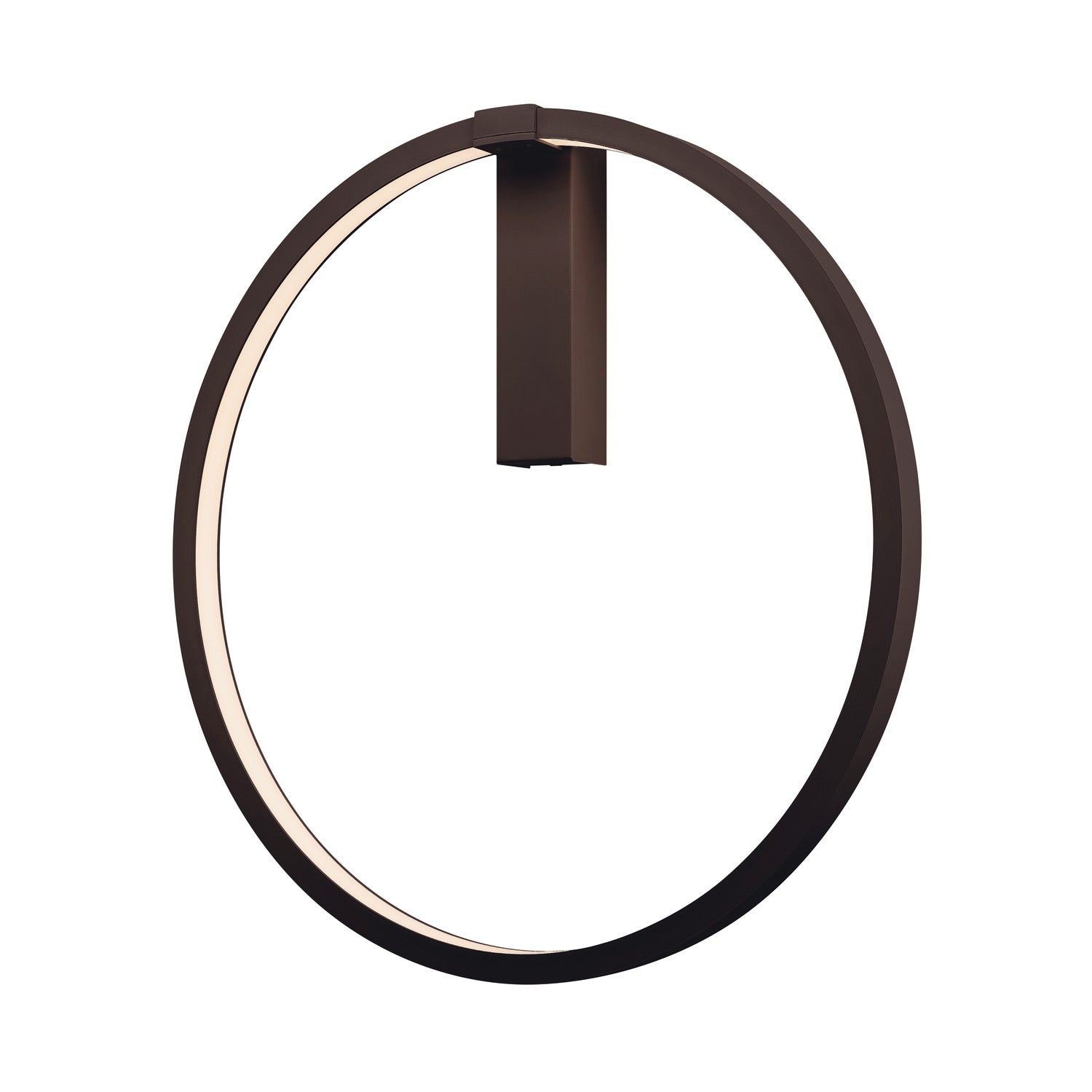 ONE 60 DALI, luminária saliente para a parede interior LED, preto, 3000/4000 K