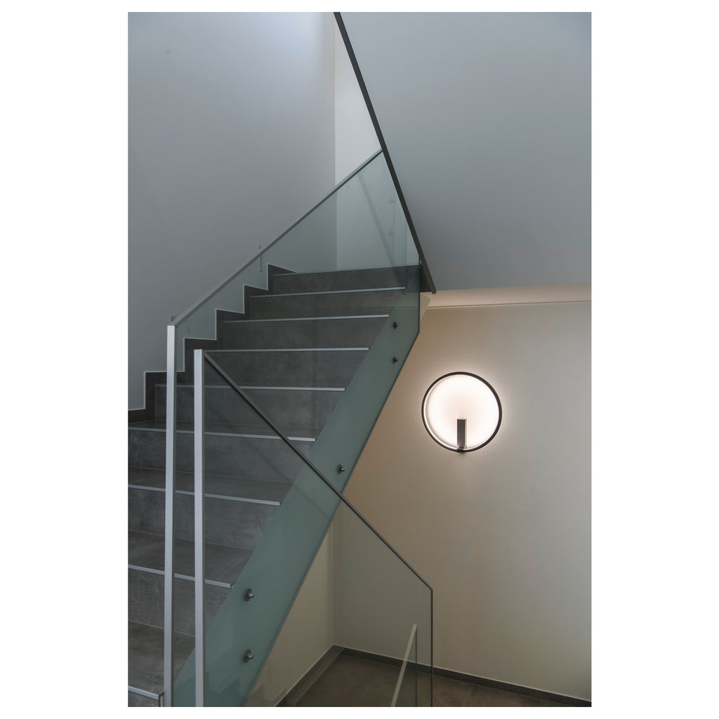 ONE 60 DALI, luminária saliente para a parede interior LED, preto, 3000/4000 K