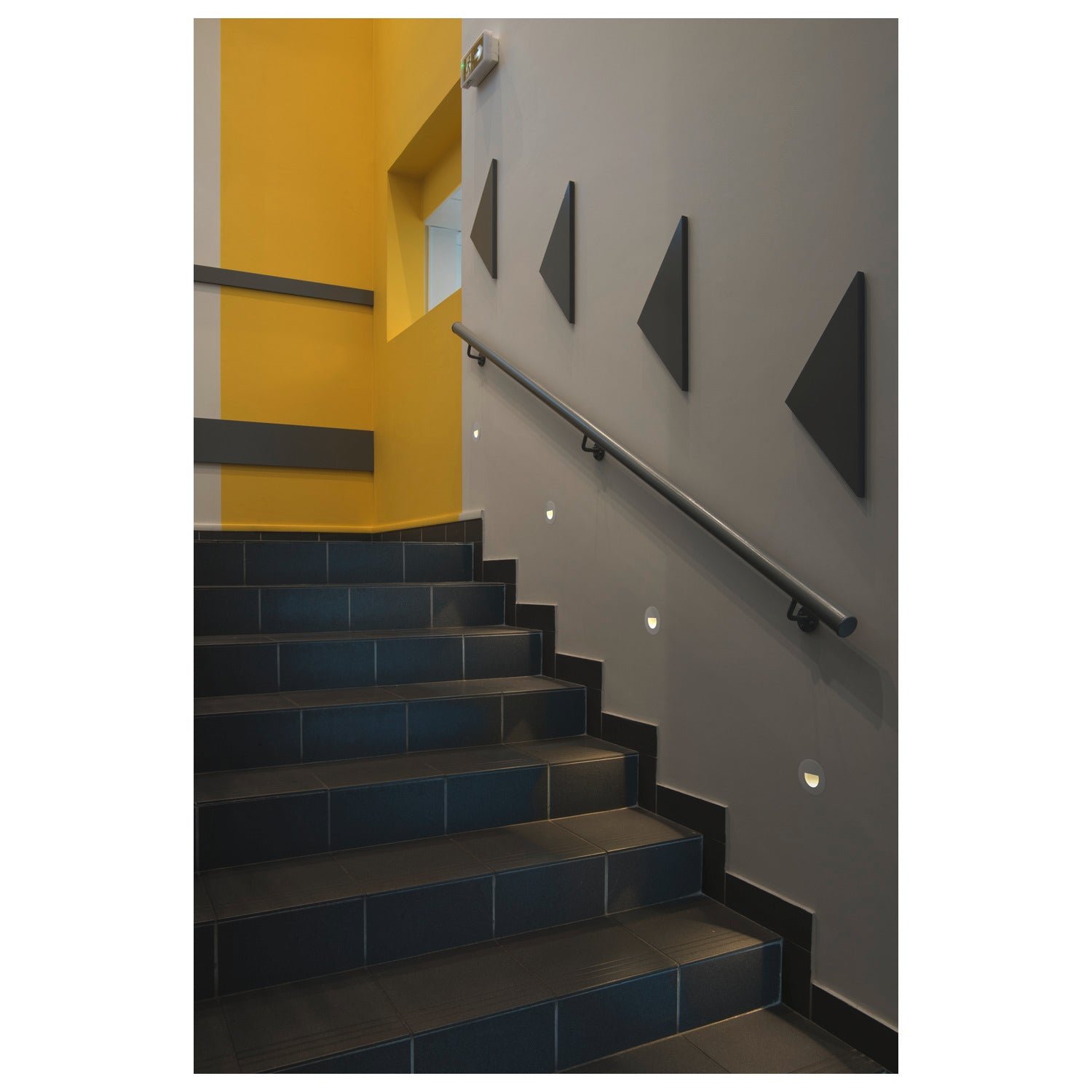 WORO, luminária de embutir na parede LED Indoor, 3000 K, branco