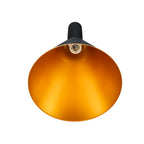 PHELIA 30 E27, luminária pendente Indoor, preto/dourado