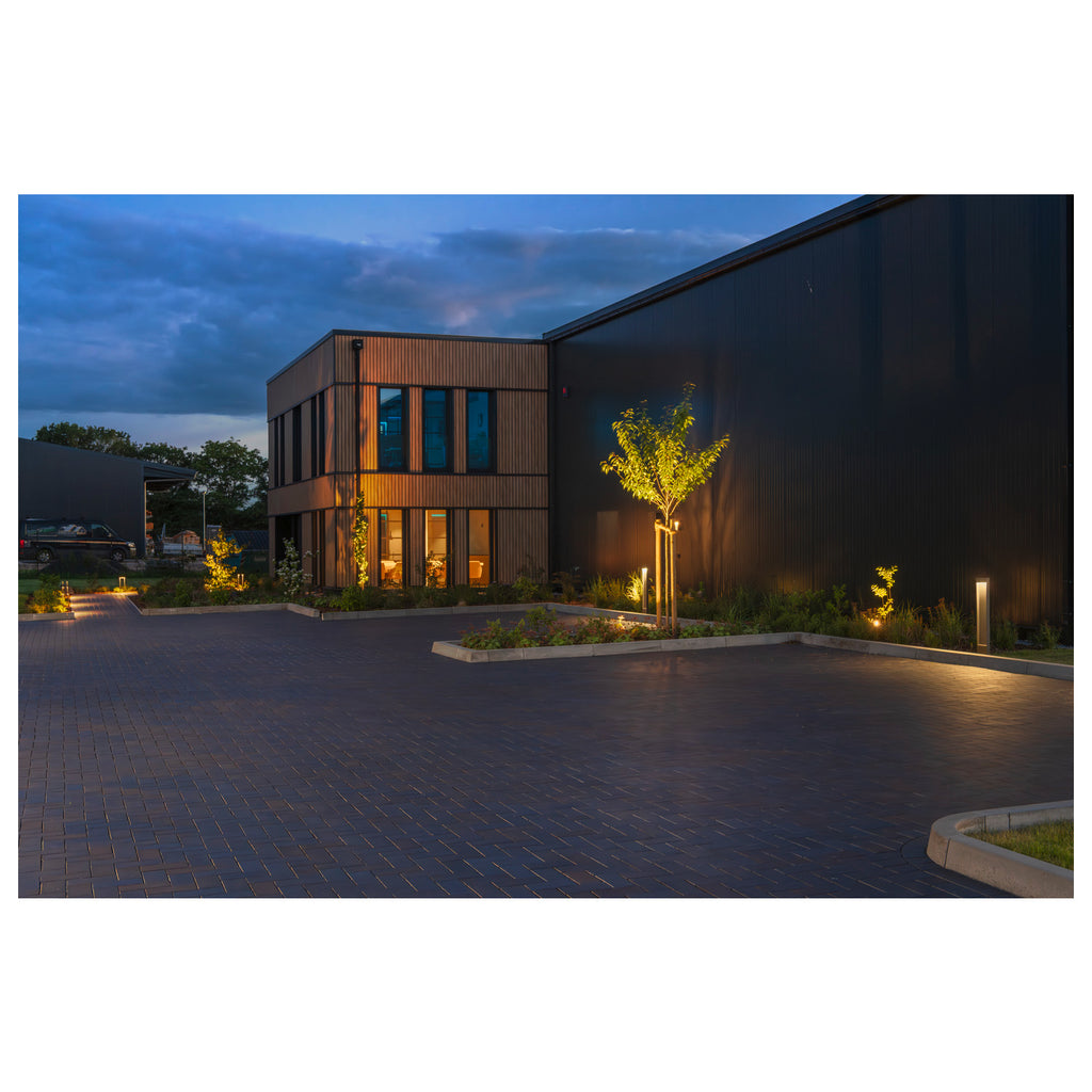 FLATT POLE 100, luminária de apoio LED Outdoor, 3000/4000 K, IP65, antracite