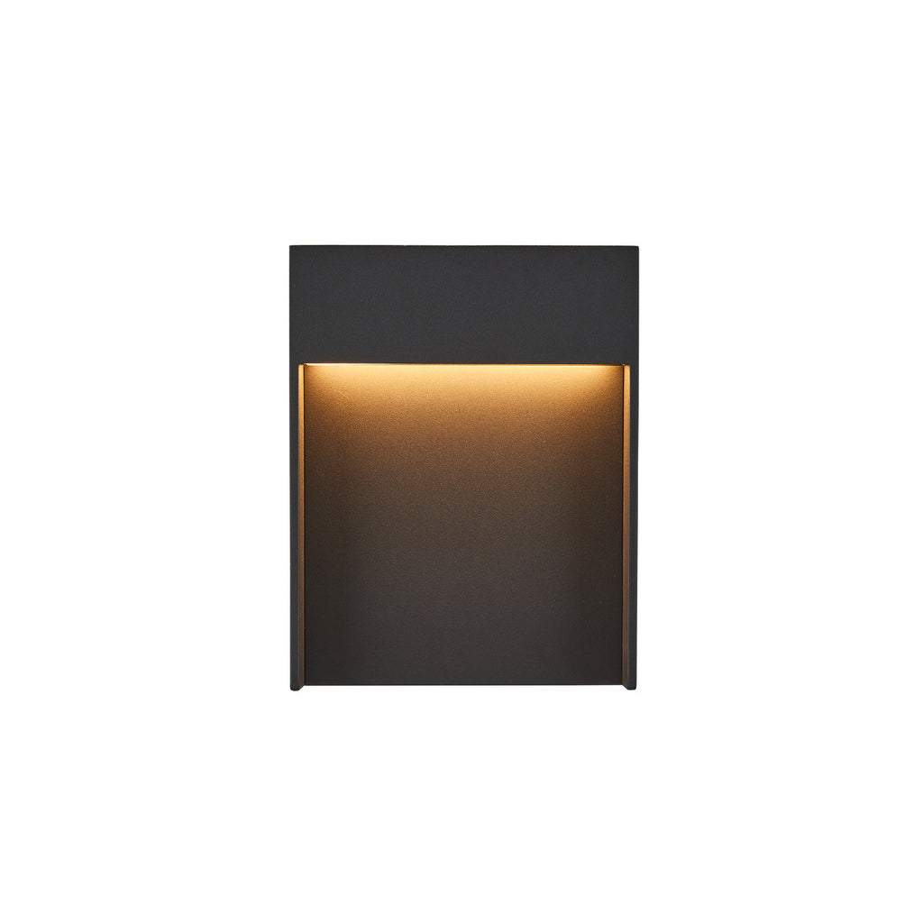 FLATT, luminária de montagem à superfície na parede LED Outdoor, 3000/4000 K, IP65, antracite