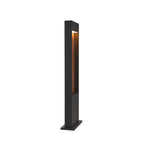 FLATT POLE 65, luminária de pé LED exterior, 3000/4000 K, IP65, antracite/castanho