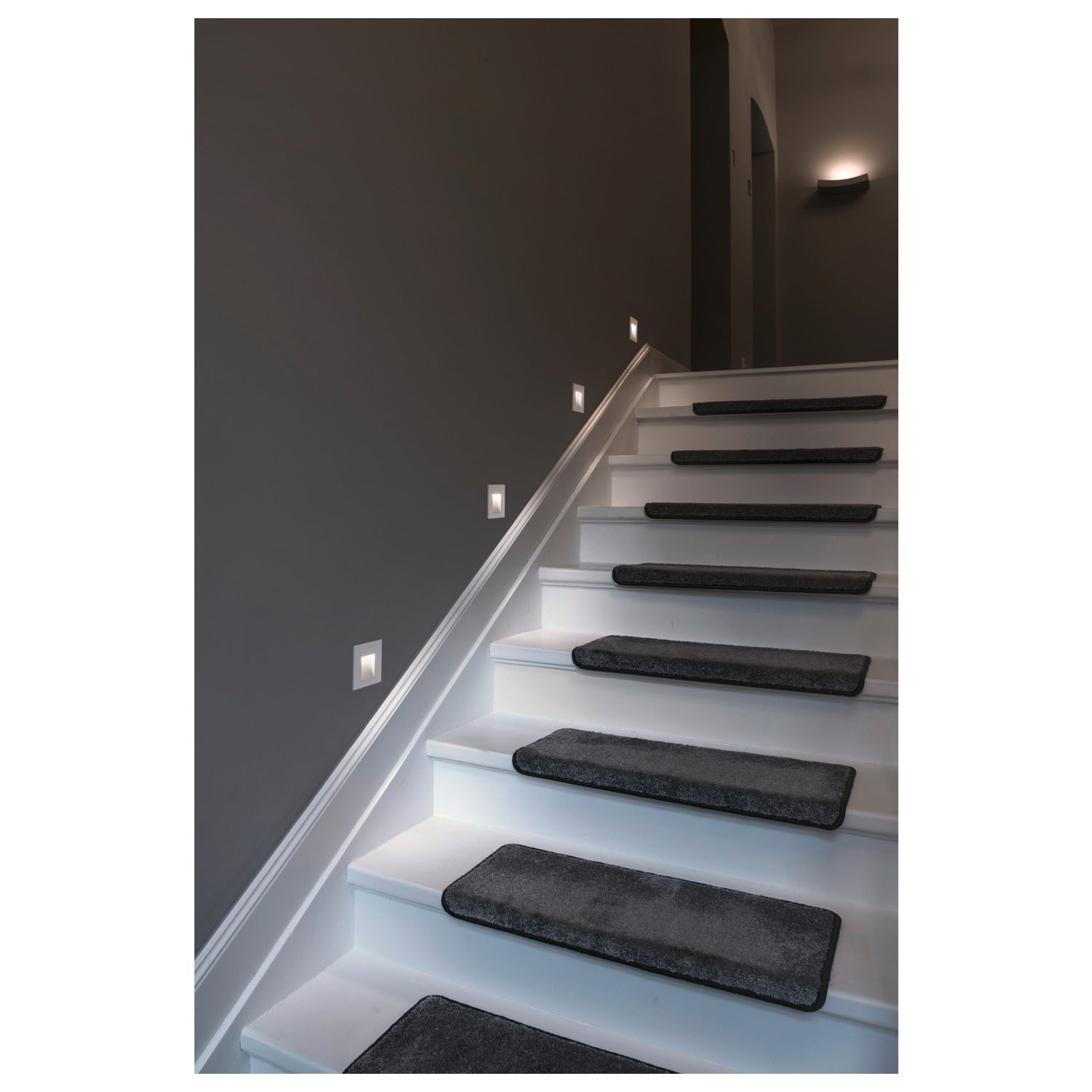 MOBALA, luminária de embutir na parede Indoor 3000 K branco