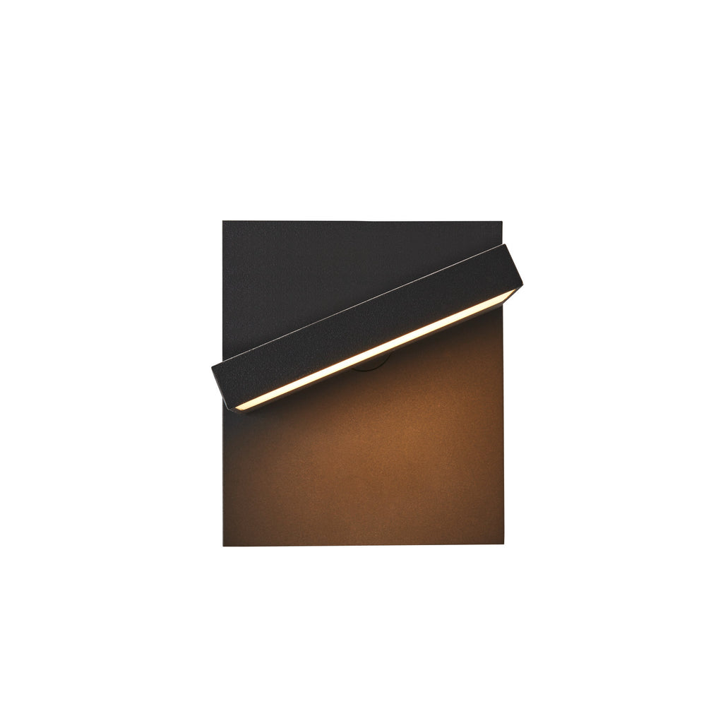 ABRIDOR, luminária de montagem à superfície na parede LED Outdoor IP55 antracite 3000/4000 K