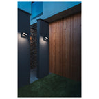 ABRIDOR, luminária de montagem à superfície na parede LED Outdoor IP55 antracite 3000/4000 K