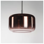 PANTILO 28, luminária pendente Indoor E27 cobre