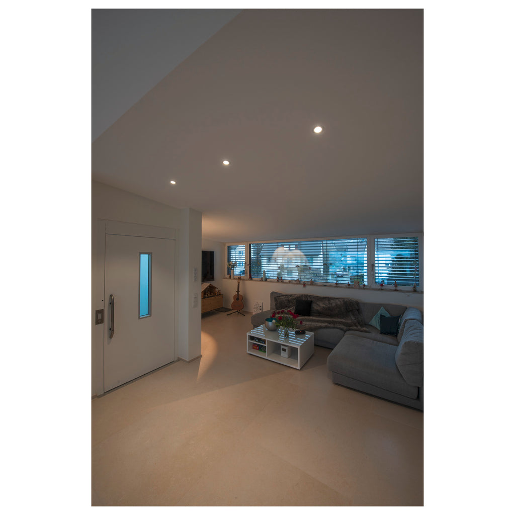SENSER 12, luminária de embutir no teto LED Indoor redonda branco 3000 K
