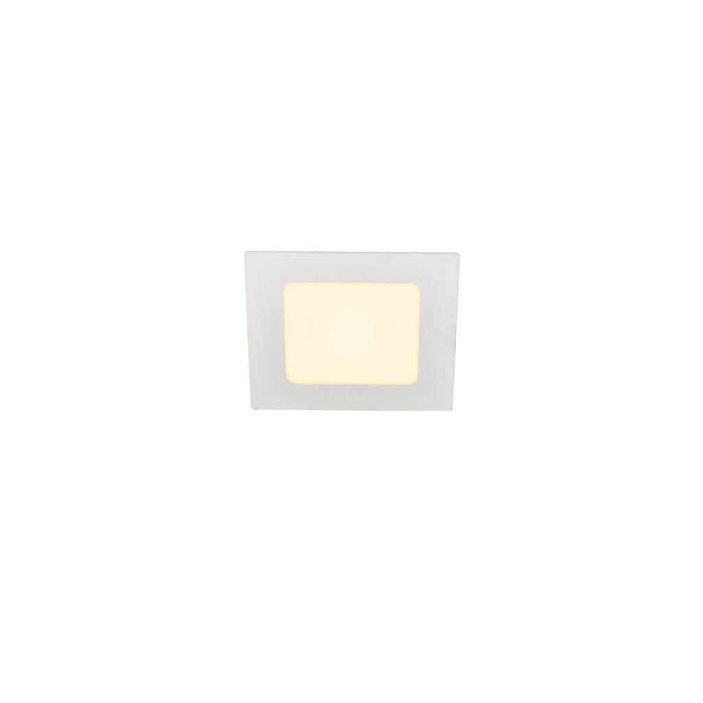 SENSER 12, luminária de mntagem de embutir de teto LED Indoor angular branco 3000 K